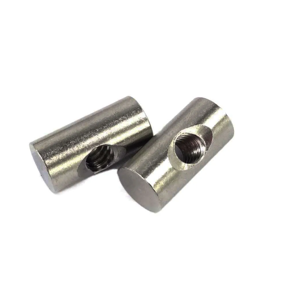 Stainless Steel Dowel Barrel Nut For Furniture Buy Dowel Barrel Nut