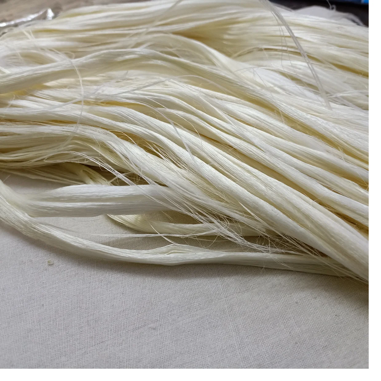 手工天然菠萝纤维纱线和纤维存储由真正的菠萝纤维 - buy natural