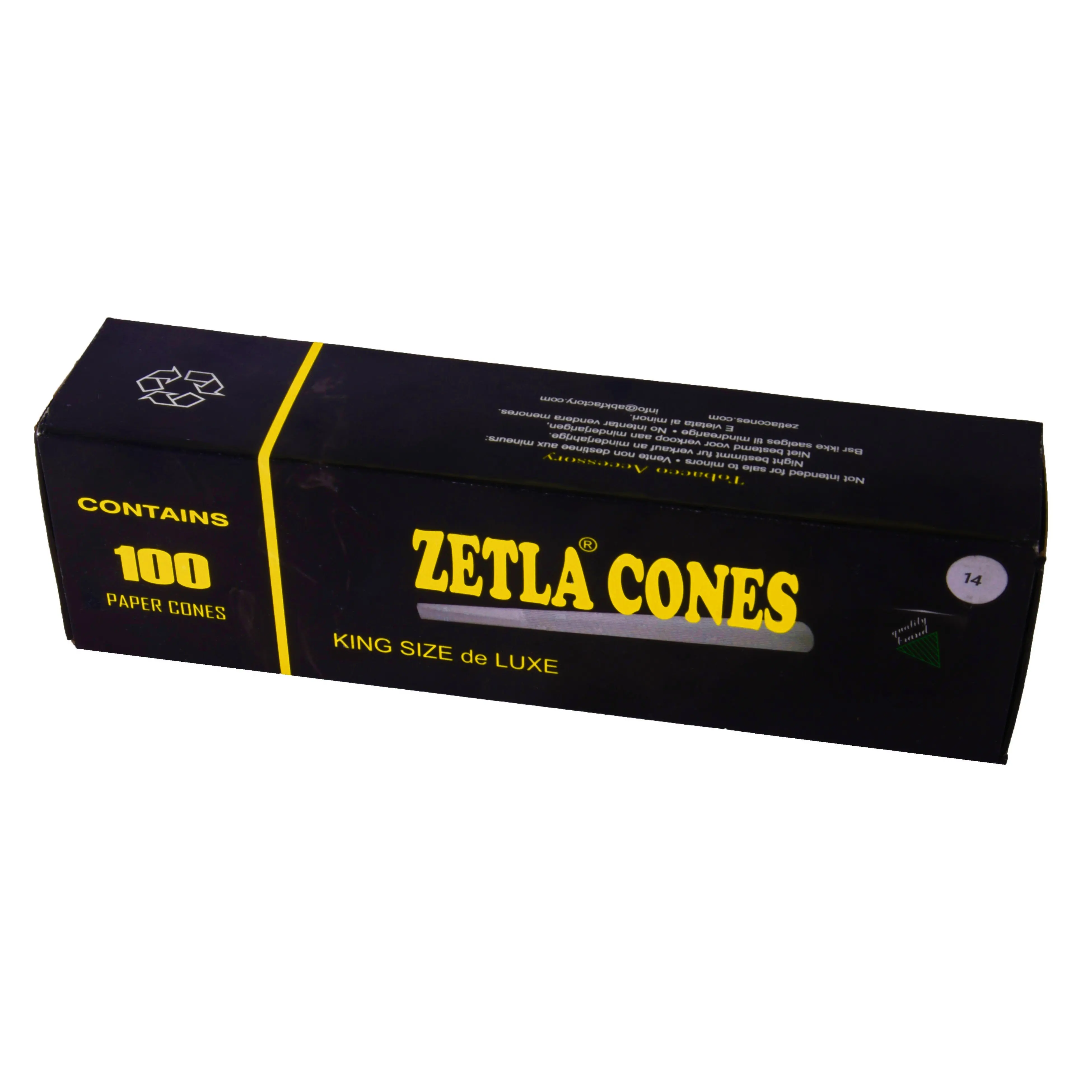 Zetla Pre Rolled Cones King Size Deluxe 100 Cones Buy Prerolled