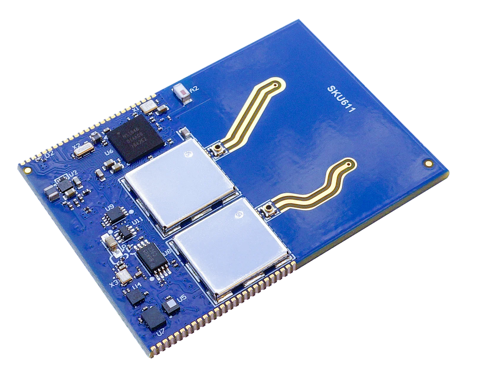 Skylab Dw1000 Ic And A Nrf52840 Ble Ic Uwb Indoor Positioning System