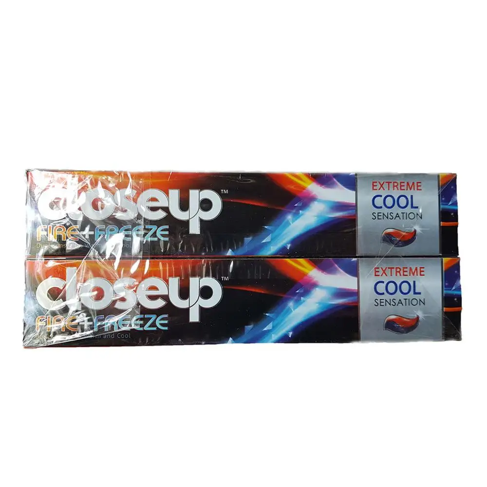 close up fire and ice toothpaste