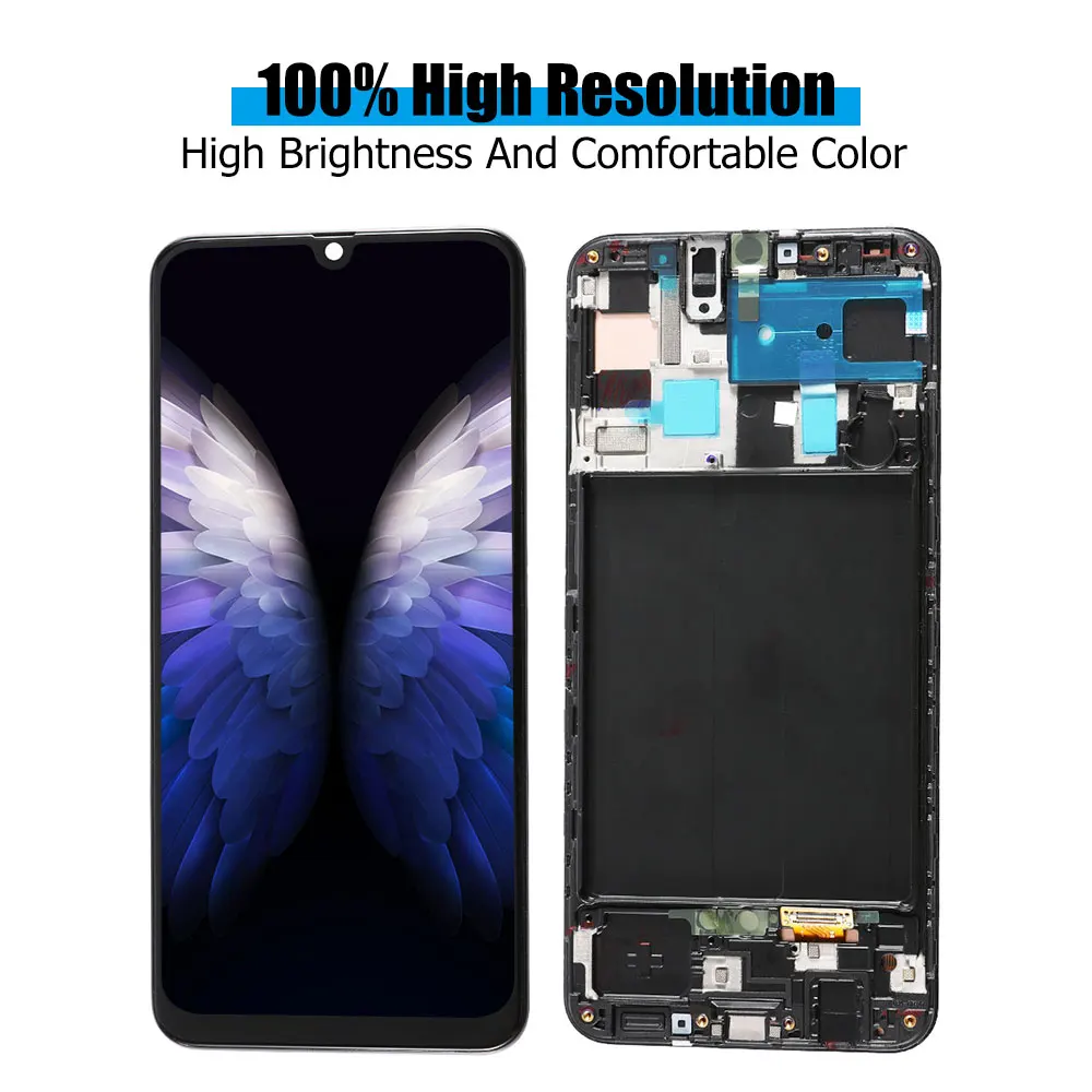 lcd samsung a50 amoled