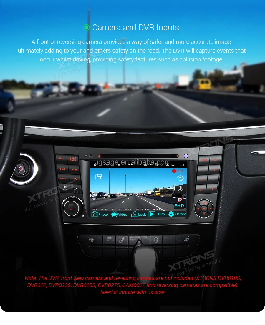 Xtrons 7" 2din Touch Screen Android 10.0 Car Gps Navigation For