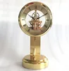 Best quality and WAYCOM Wood Clock Silent Small Wooden Clock with metal Stand