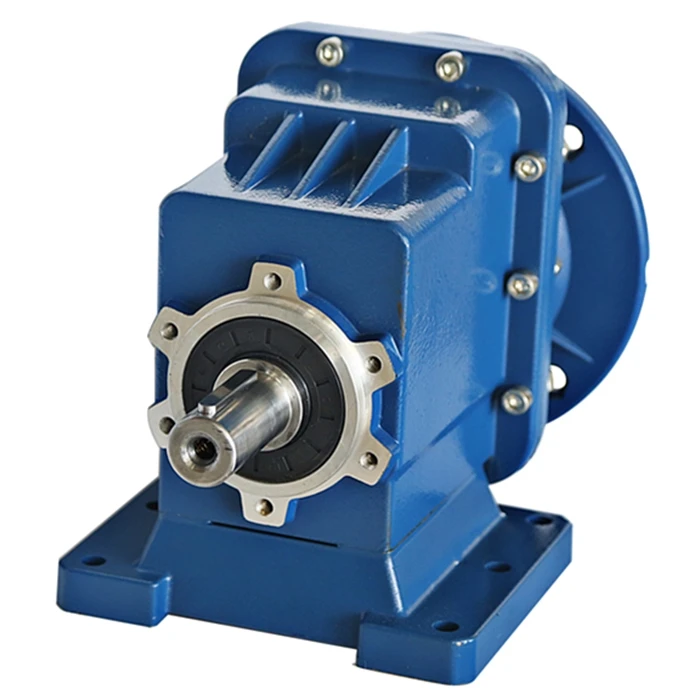 RC series gearbox output flange type aluminium gearbox housing small