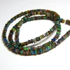 Natural Multi Fair Black Ethiopian Opal Smooth Square Shape Heishi Beads For Jewelry Making