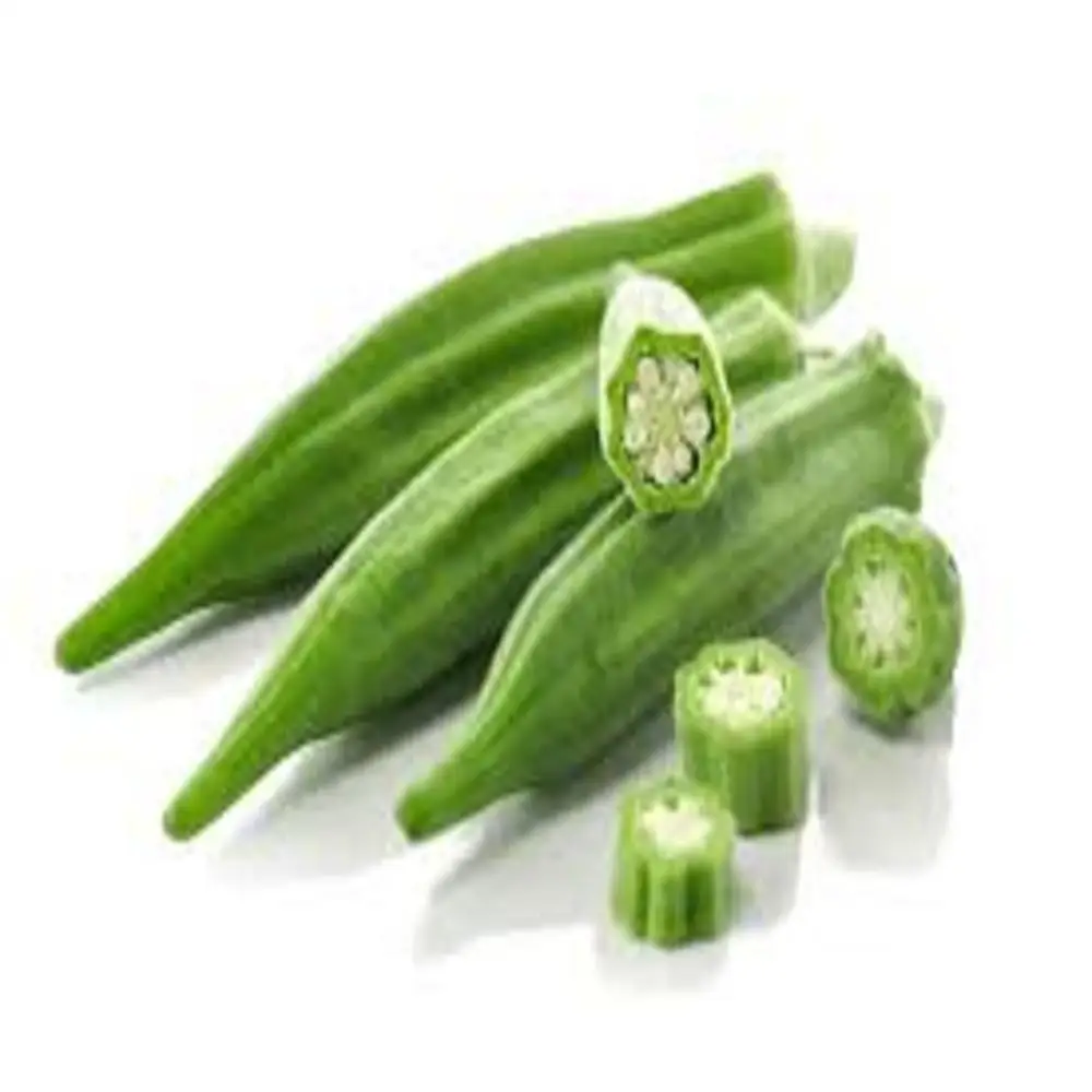 chinese bulk frozen okra vegetables and iqf frozen okra /cut
