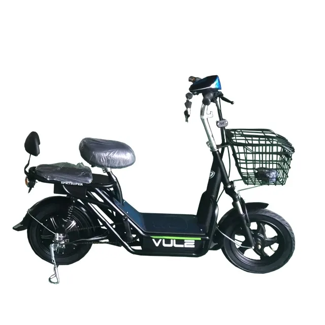 Pedal Electric Assist Scooter With Cushioned Seat Buy Streamlined