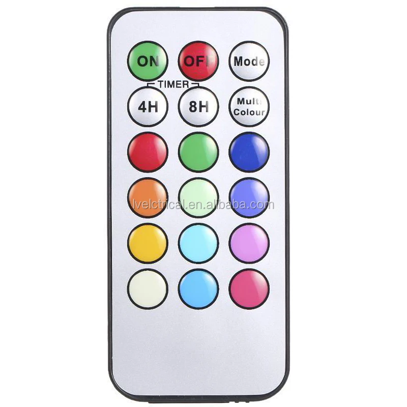 4.5V 1W 3 Pcs RGB Color Changing LED Puck Light