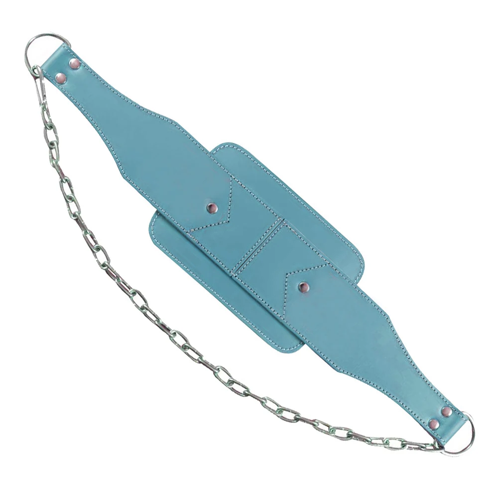 2024 Latest Design Weightlifting Dip Belt Gym Power Lifting Leather