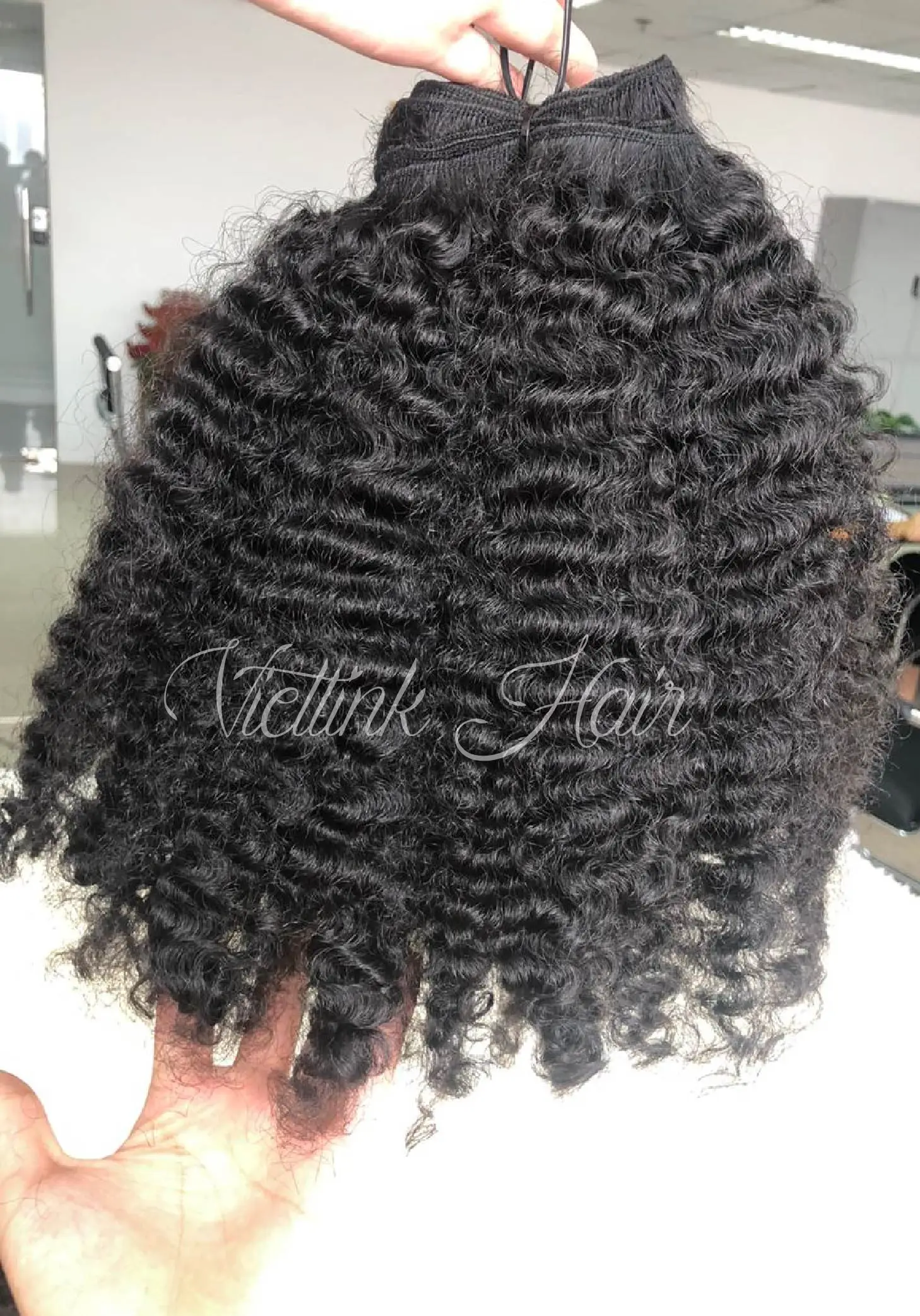 Burmese Hair I Tip Extensions Afro Kinky Curly 100 Human Virgin Hair