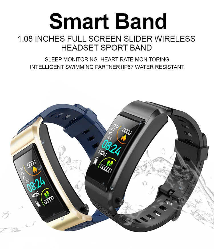 2-in-1 smart watch earbuds