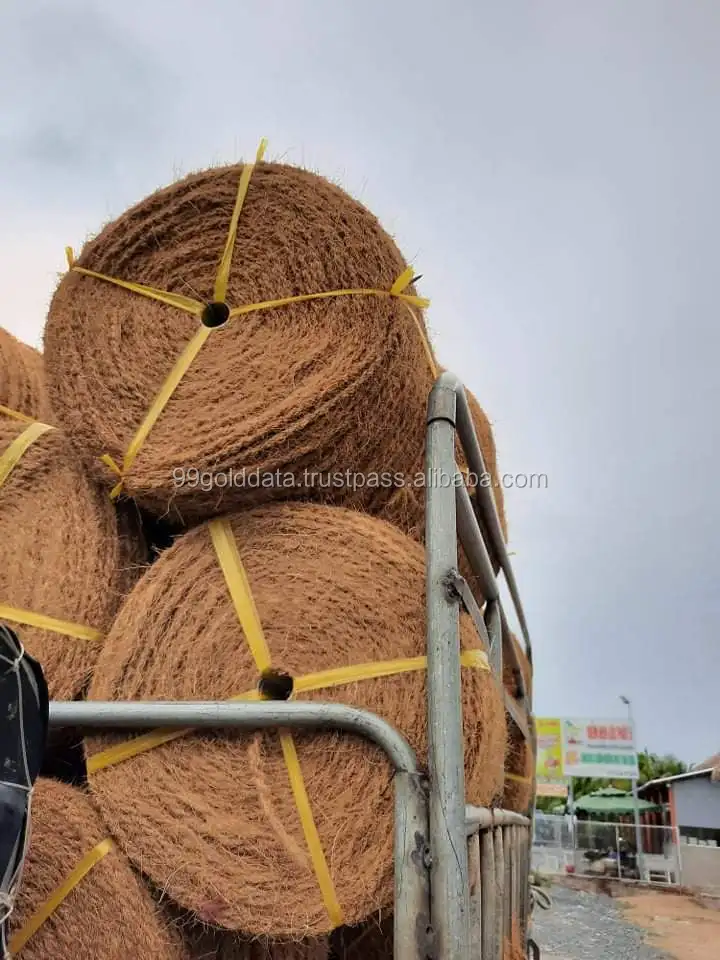 High Quality Coir Rope Coconut Company Manufacturing Rope Factory