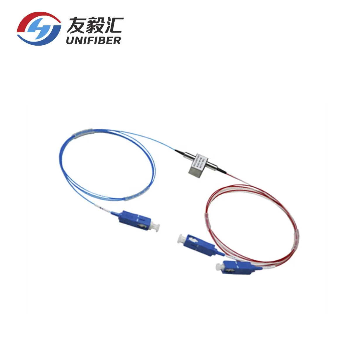 Single Mode 1x2 Mechanical Optical Fiber Switch,1x2 Optical Bypass