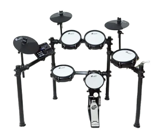 
HY503 Electronic Digital Silica Gel Drum kit in 6 drums and 4 Cymbals 