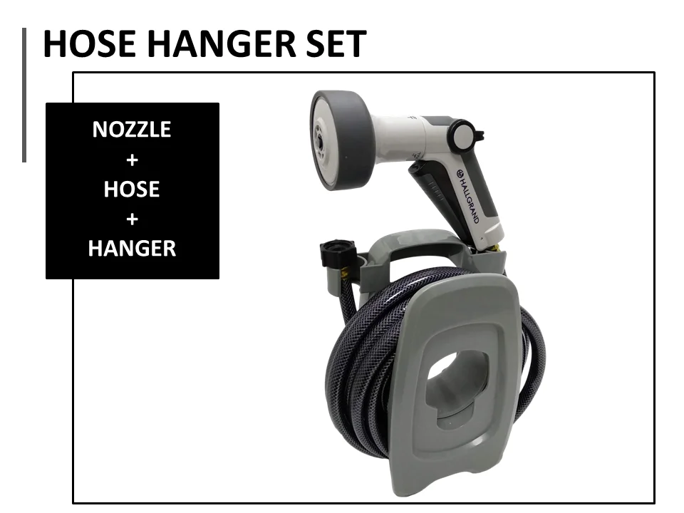 Irrigation Water Garden Hose Nozzle Front Push Button Sprayer 5