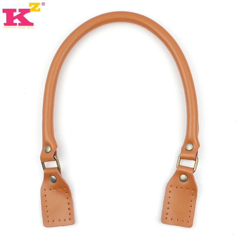 Kz0001poignée De Sac En Cuir Véritable De Haute Qualité,Poignée En Cuir