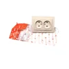 Double socket without grounding 16 A White/Latte/Gold/Silver/Wood/Graphite Electrical Equipment Wall Switches and Sockets
