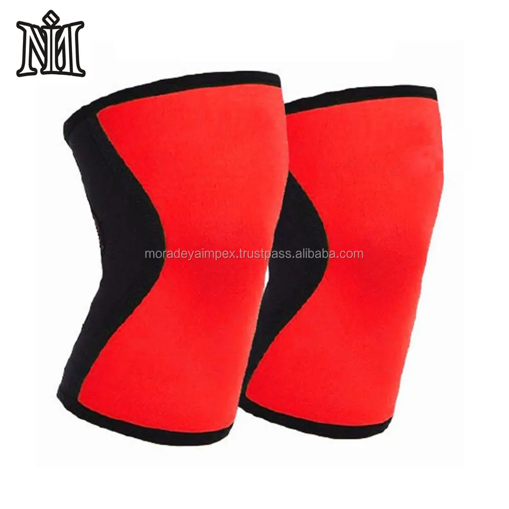 Cross Fit Knee Sleeve Customized Knee Sleeve With Adjustable Straps Fitness & Body Building