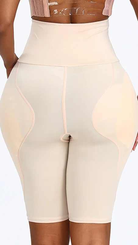 Faja Colombiana Tummy Control Shorts Butt Lifter Shaper Hip Pads