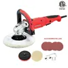 Lion Tools DB5903 Toolman Compact Polishing Buffer Waxer Sander Machine 7" W/ Wool pad & sandpaper