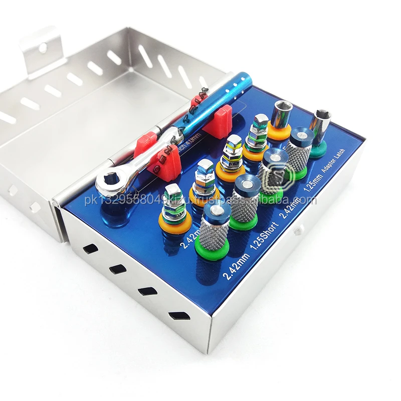 Advanced Dental Implant Guided Surgery Drills Set Of 39 Pieces Custom