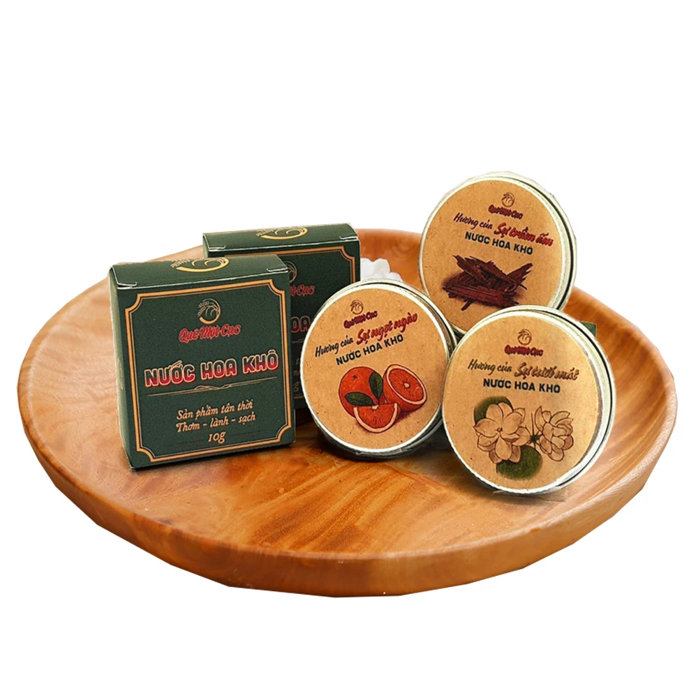 
Vietnam solid perfume good choice for women with good quality and good quality for wholesale export 