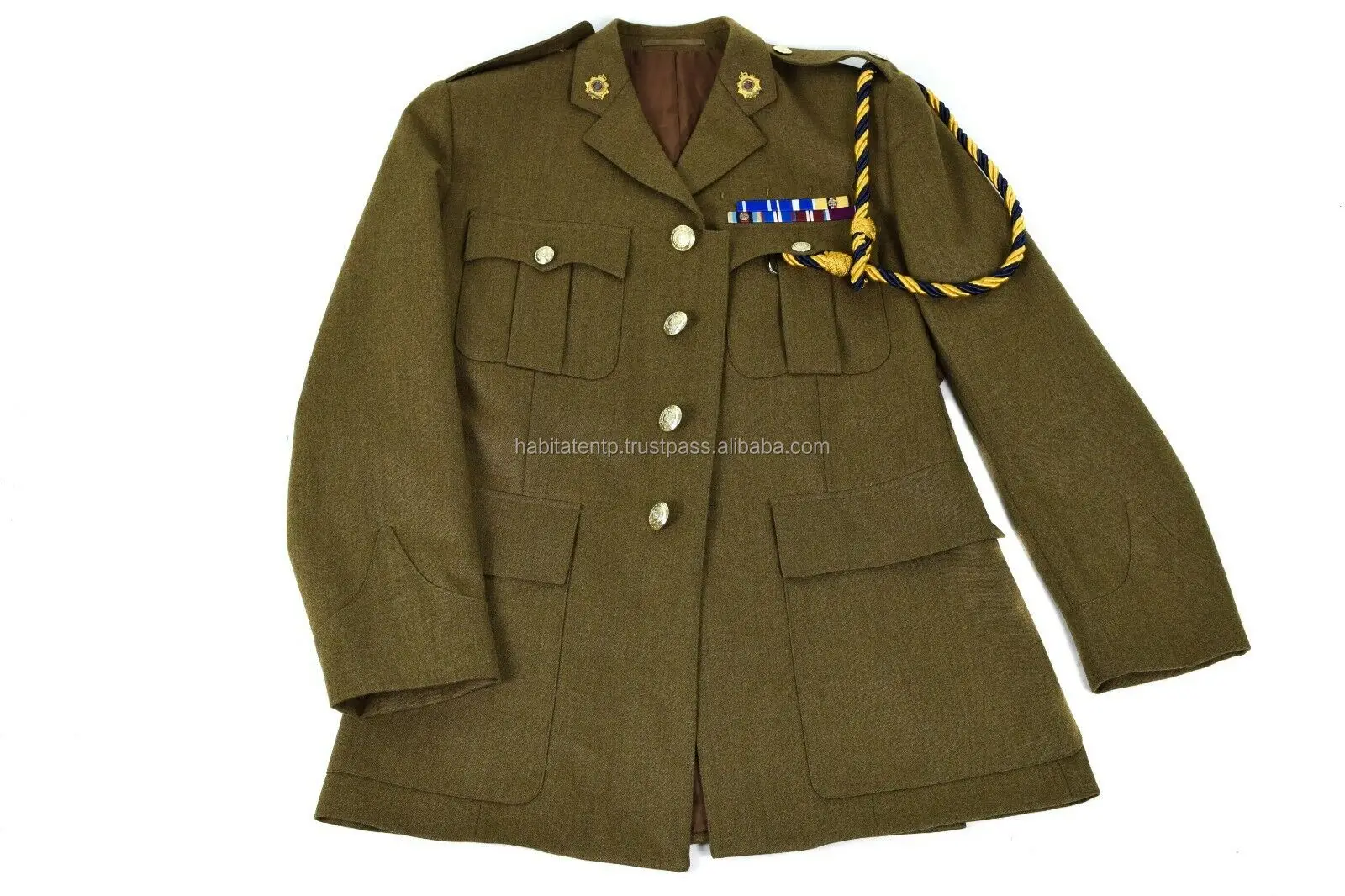Genuine British army uniform Olive Khaki Formal jacket OD military issue