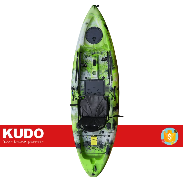 Polyethylene Peddle Sea Kayak Canoe Trade Sit Pedal Aluminum Frame Seat