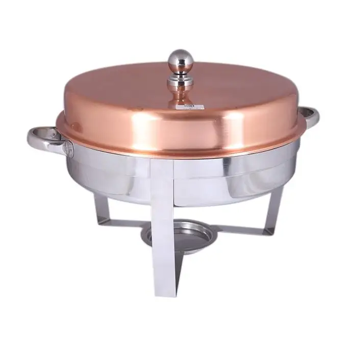 Stainless Steel Chafing Dish Premium Quality Handmade Designer Food Warmer Hotel Supplies