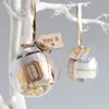 Top Quality Christmas Ornament Two part Plastic Ball