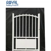Modern design easy install manual pedestrian exterior aluminum house small main gate door designs walkway gate pictures model