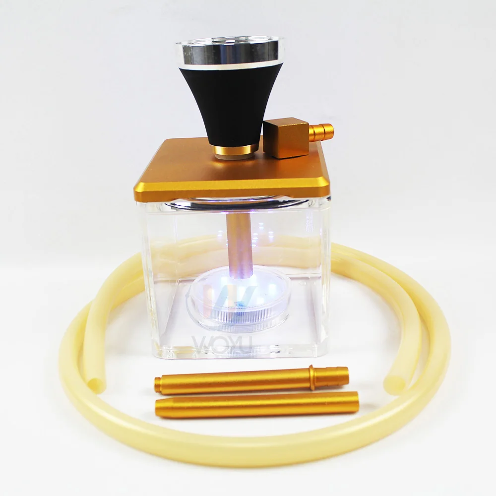 China Factory Hookah Lounge Furniture Electric Aluminum Shisha Narguile