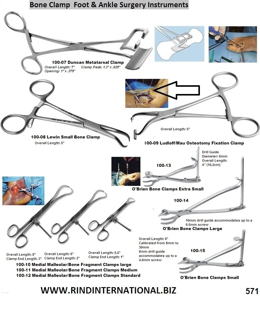 Ludloff Mau Osteotomy Fixation Clamps Foot & Ankle Surgery Buy Foot