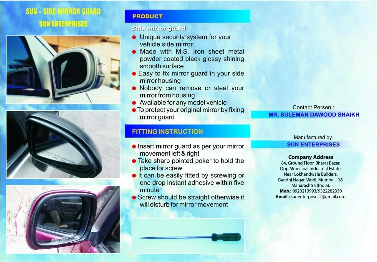 auto mirror guard