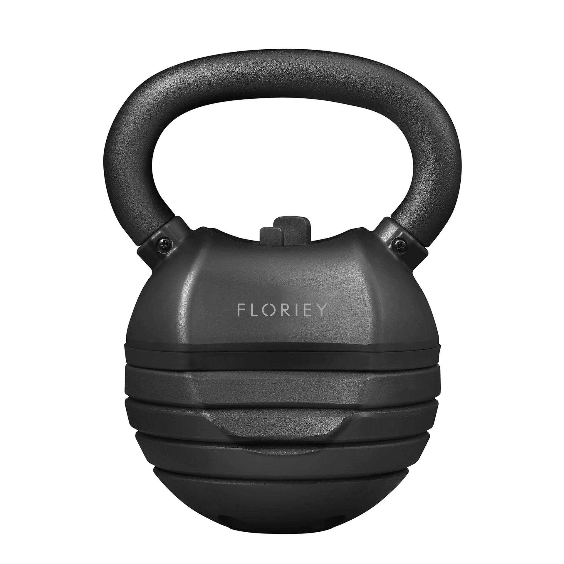30lb 13.6kg Rubber Coated Adjustable Kettlebell Adjustable Kettlebell