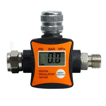 Digital Air Pressure Regulator Valves Pneumatic Accessory With Spray ...