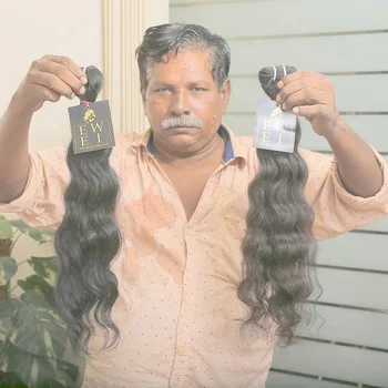Wholesale Raw Hair Distributors 100 Percent Donor Indian Human