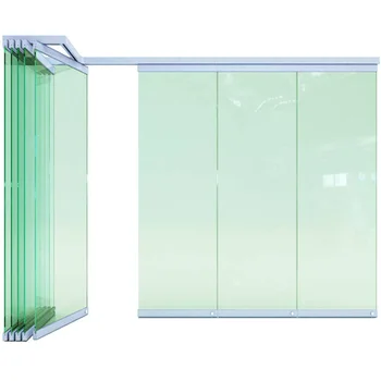 Room Divider Removable Wall Partition Pvc Folding Door ...