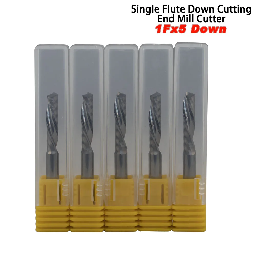 Chenweiwei LCuiling-Shank 5pc Shank 4mm 5mm 6mm8mm 1/8 1/4 CNC Router Bit One Single Flute End Mill Tools Milling Cutter Woodworking Accessories Dimensions : 4x32 Chenweiwei LCuiling-Shank 5pc Shank 4mm 5mm 6mm8mm 1/8 1/4 CNC Router Bit One Single Flute End Mill Tools Milling Cutter Woodworking Accessories Dimensions : 4x32