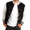 Cheap Men Custom Cotton Fleece Baseball Jacket Letterman printed Varsity Jacket