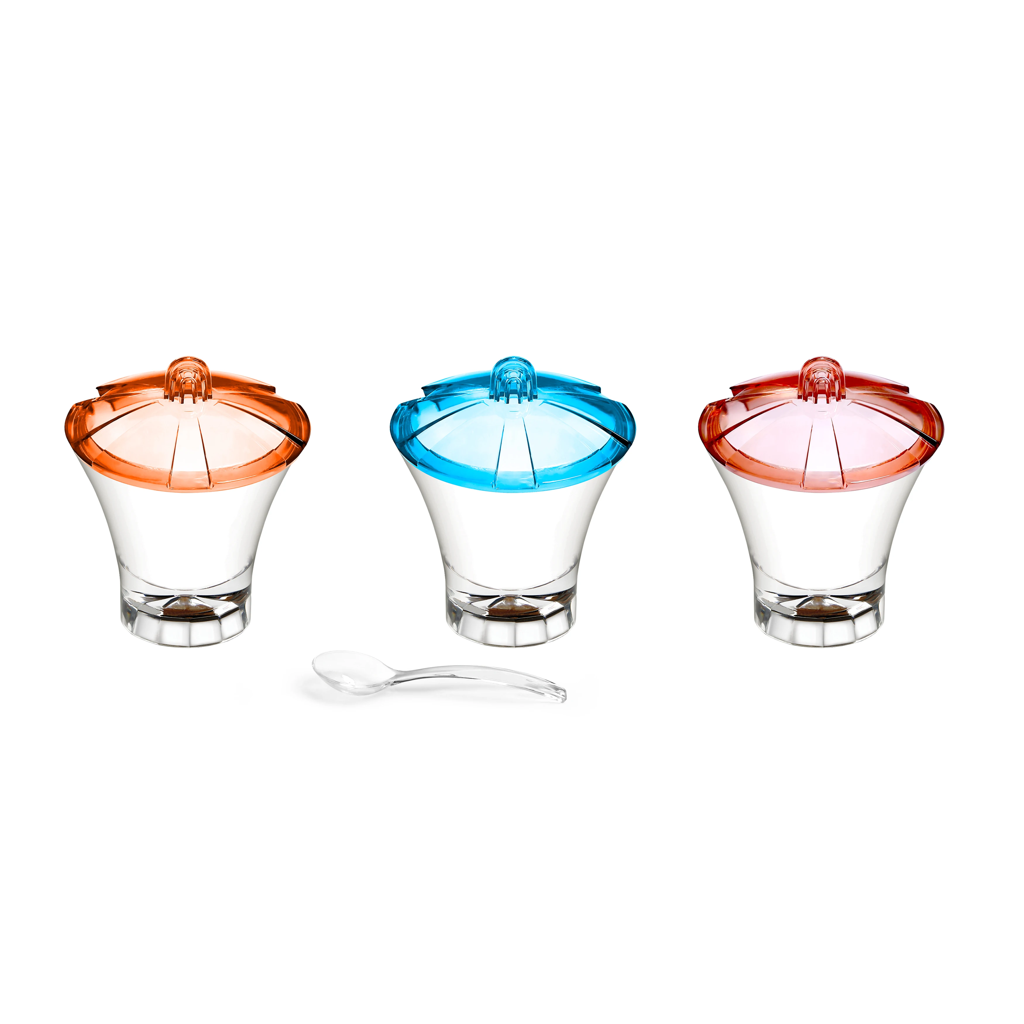 
Royal Design Transparent Acrylic Sugar Pot for Kitchen 