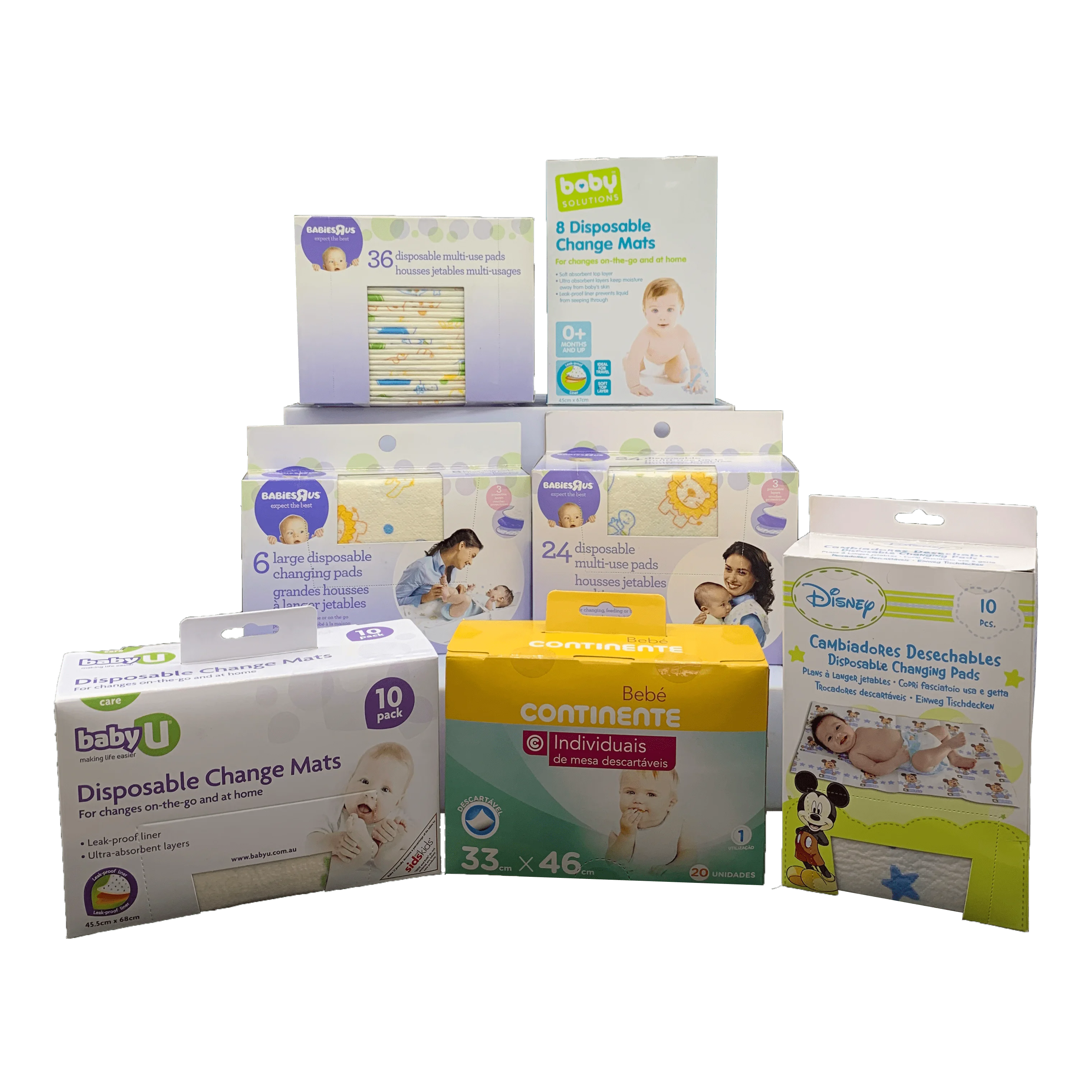 2020 Amazon Hot Disposable Baby Products Infant Printed 624 Months Disposable Baby Bibs With