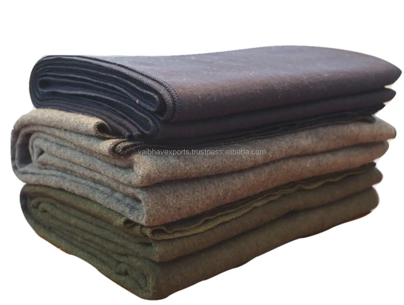 Cheap Woven Heavy Duty Thick Wool Prison Blanket Detention Wool Blanket