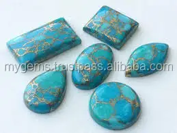 Details about   Natural Blue Copper Turquoise oval Cabochon Loose Gemstone 9X11MM To 12X16MM 
