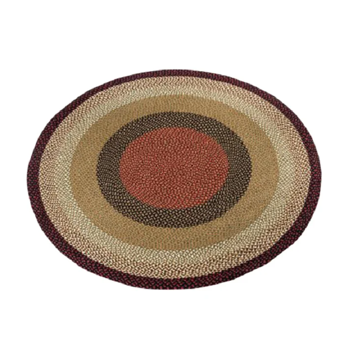Direct From Factory Handmade Jute Rug Classic Beautiful Design Round