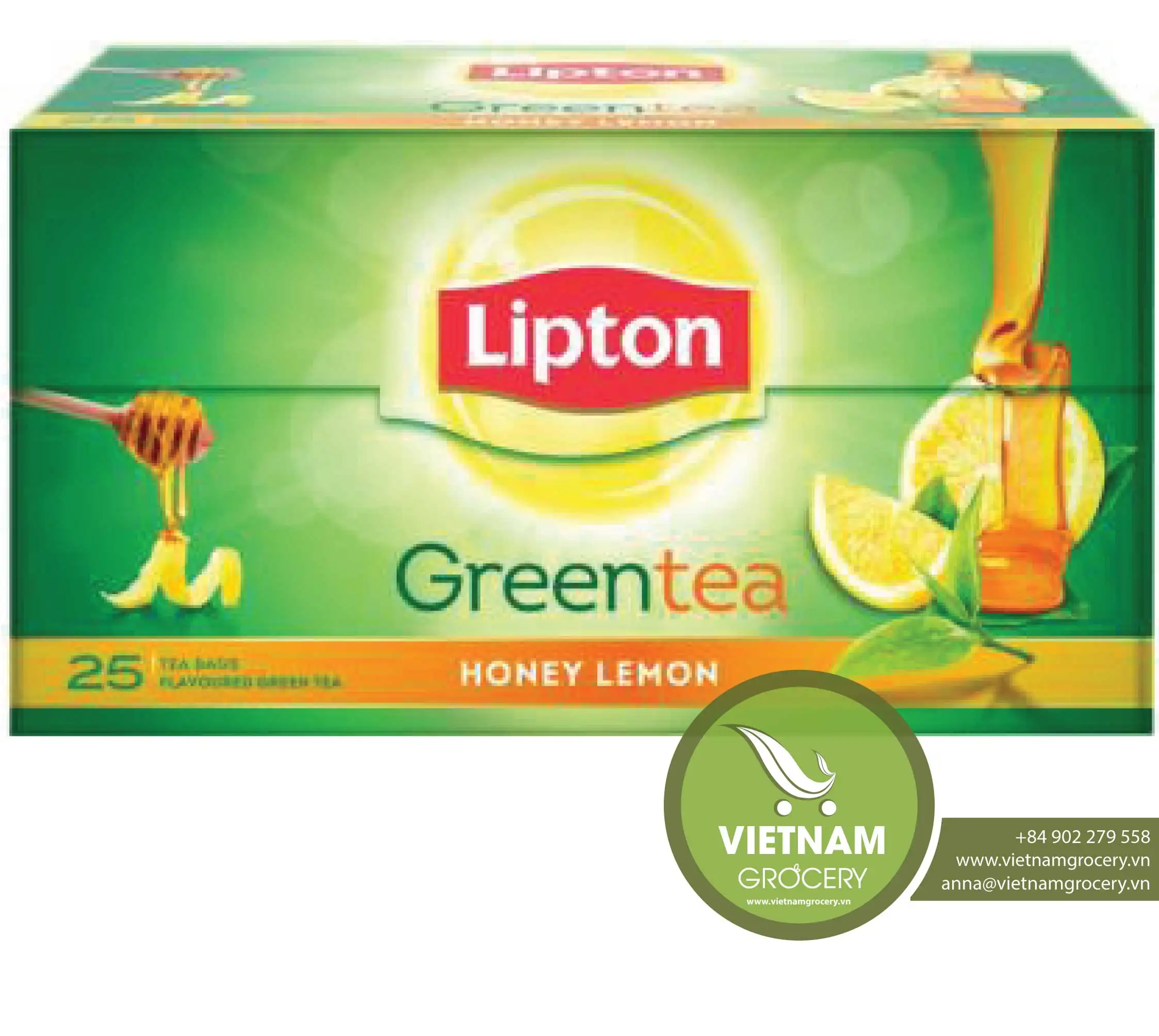 lipton green tea honey lemon price