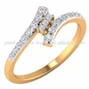 14k Yellow Gold Natural Round IGI Certified Diamond Wedding Engagement Rings