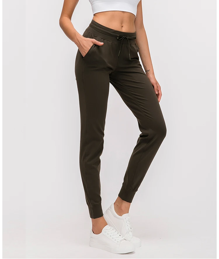 Wholesale Gym Wear Nylon Spandex Yoga Pant Blank High Waisted Women's ...
