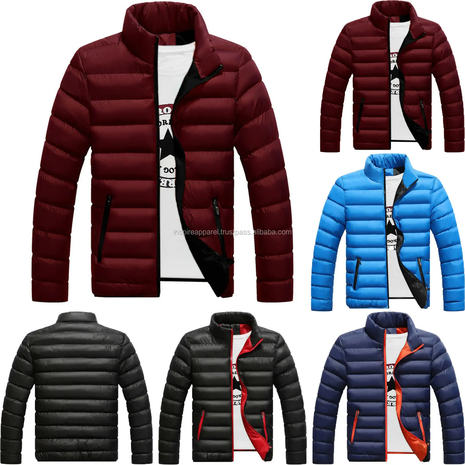 Unique Style Winter Down Jacket For Men / Puffer Jacket / Bubble Jacket